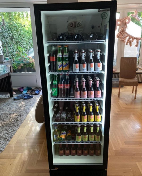 Biervariationen im Kühlschrank