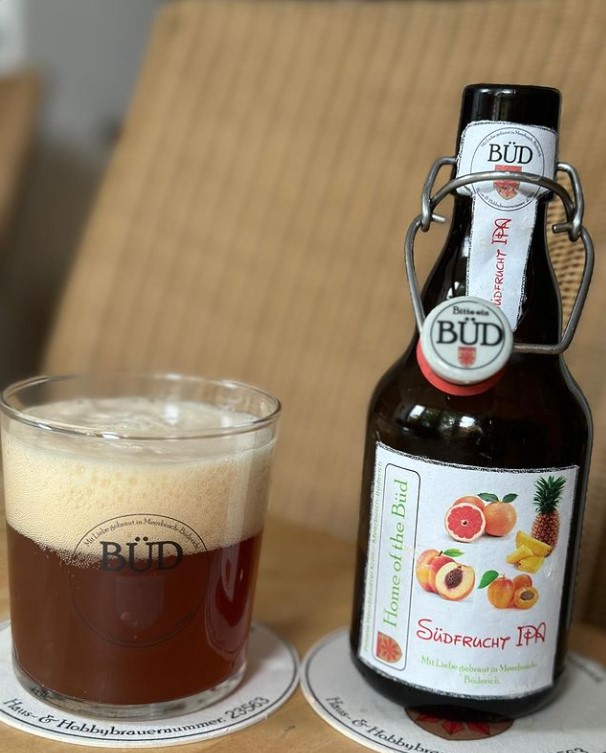 Südfrucht IPA im Büd Glas